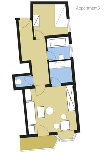 Layout Apartment 3